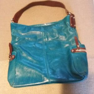 Turquoise Tano Hobo Bag